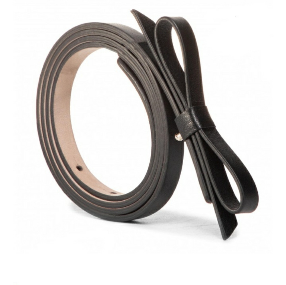 REDValentino Thin Bow Belt